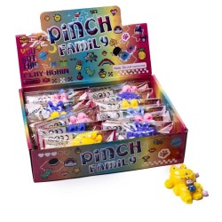Antistresová squishy hračka – Pinch Family Mini
