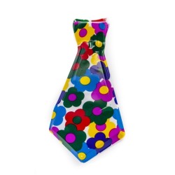Party kravata na gumičke (PVC)