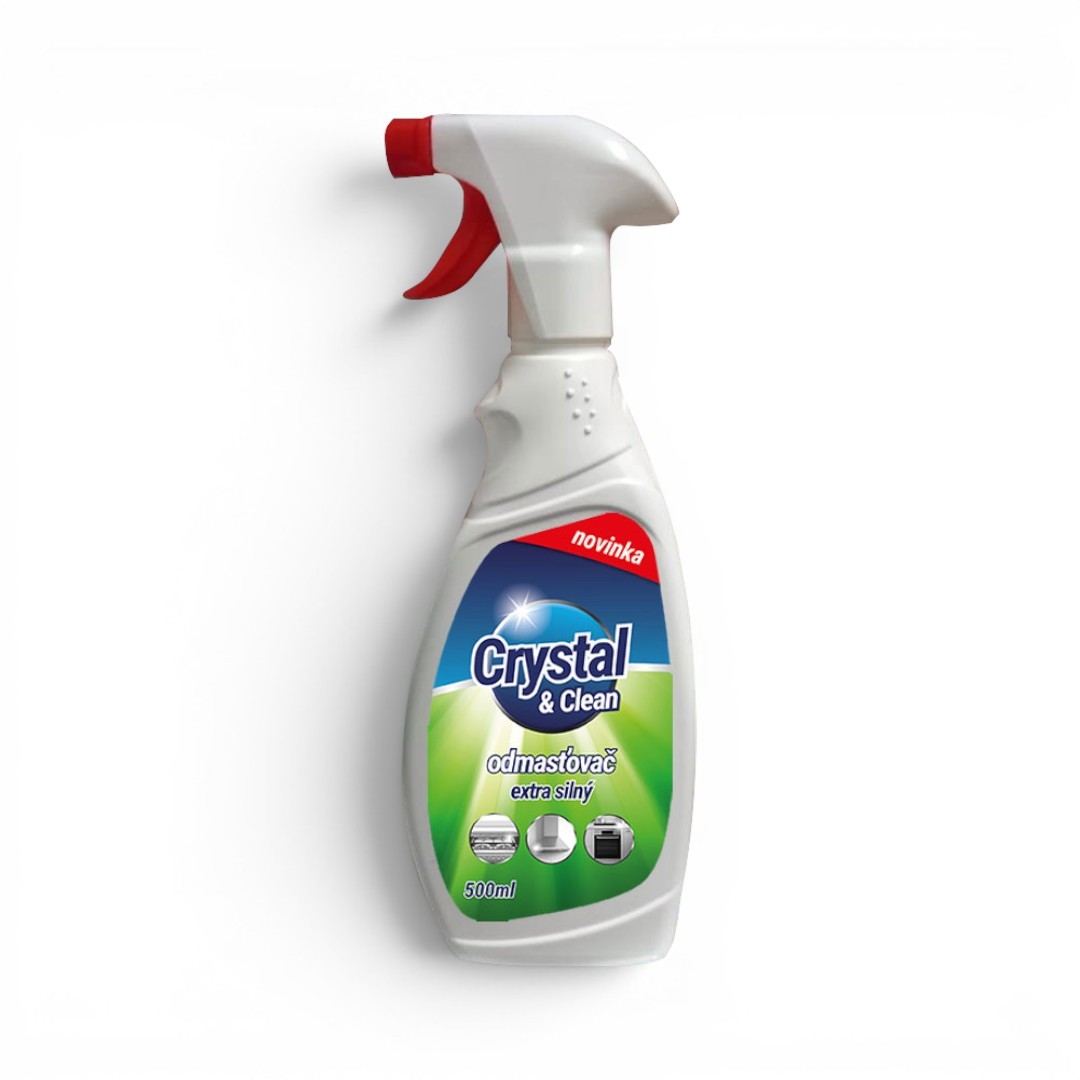 Odmasťovač Crystal & Clean – extra silný, 500 ml
