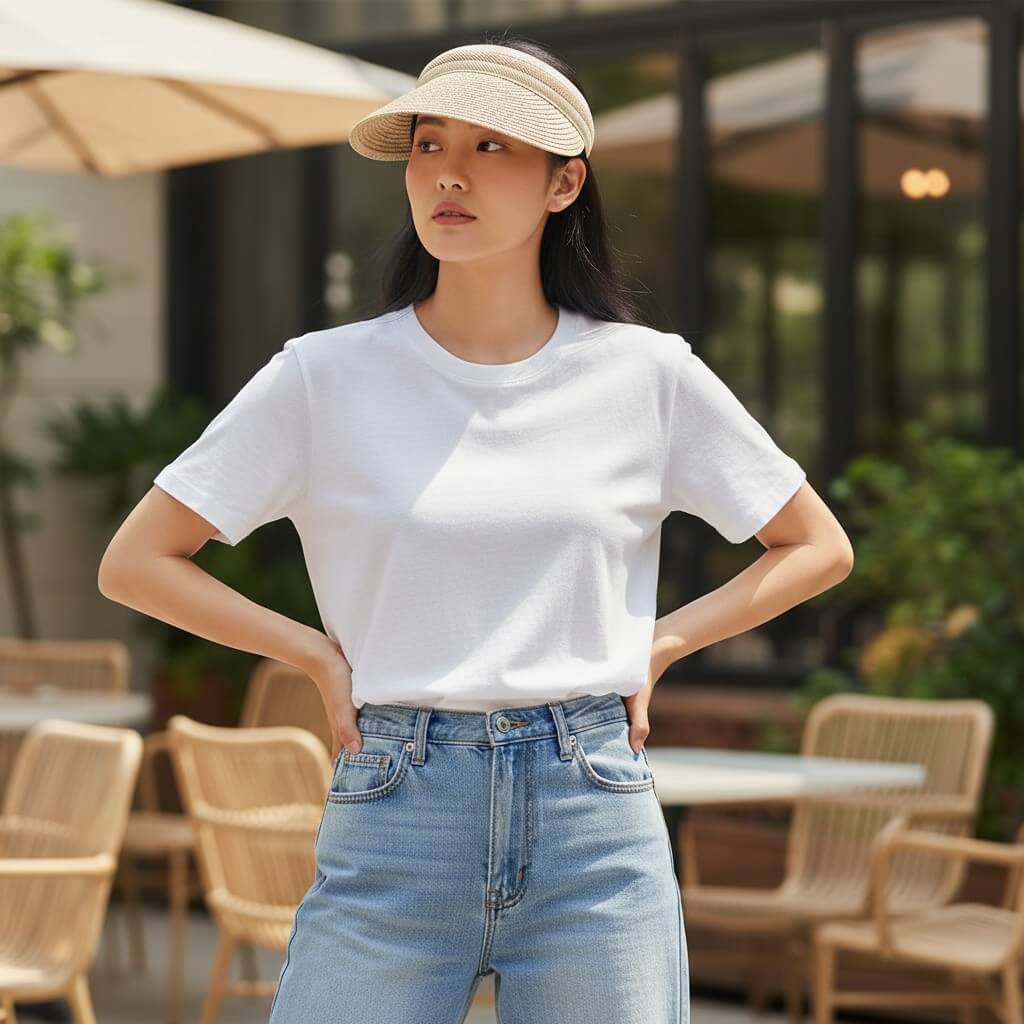 Elegantný letný šilt